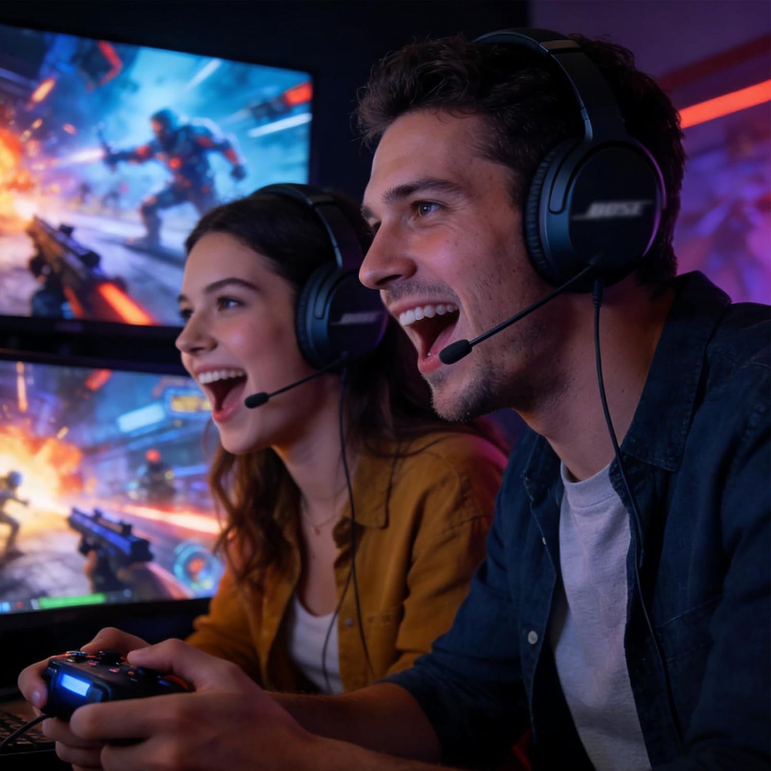 Replacement Earpads for Bose QuietComfort Ultra Gen 1 & Gen 2 Headphones, Ear Pads Cushions Replacement with Protein Leather and Noise Cancelling Memory Foam - Black - Image 4