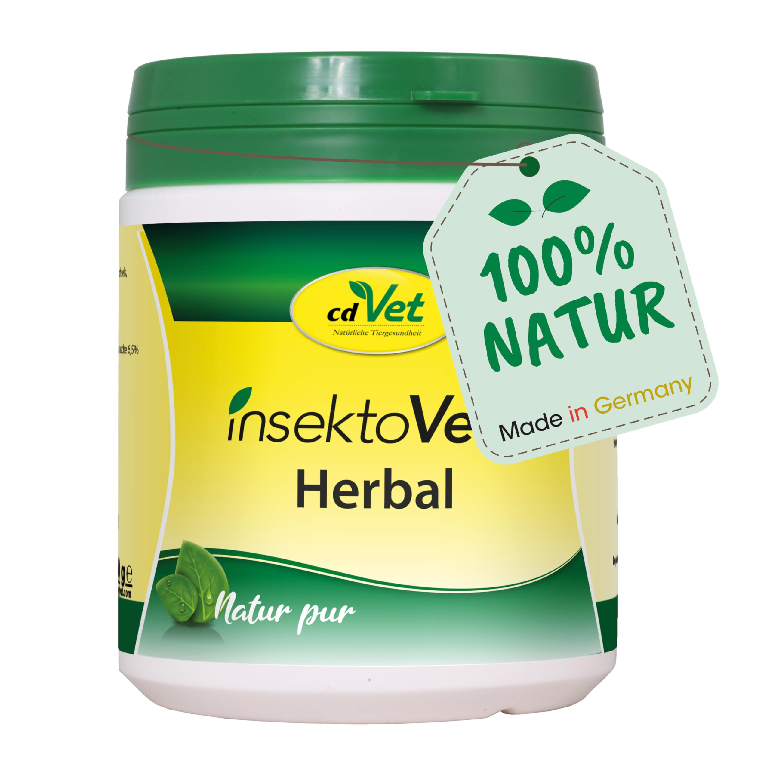 cdVet InsektoVet Herbal 250 g - natürliche Nahrungsergänzung für Hunde mit Vitaminen, Mineralstoffen und Spurenelementen zur Unterstützung des Hautstoffwechsels und Abwehrfunktion der Haut