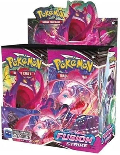 Pokèmon Pokémon TCG: Sword & Shield Fusion Strike 36-Pack Booster Box Factory Sealed