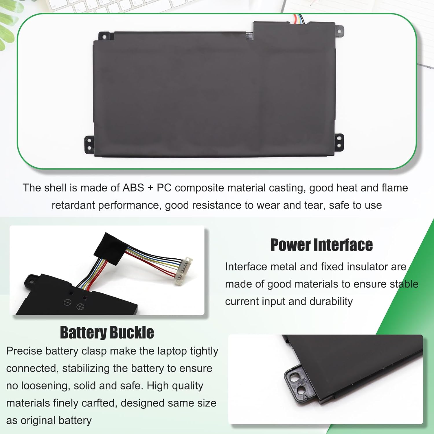B31N1912 C31N1912 Laptop Battery Replacement for Asus VivoBook 14 E410MA L410MA E410KA E510KA F414MA L510MA R522MA E510MA Series Notebook 11.55V 42Wh 3550mAh