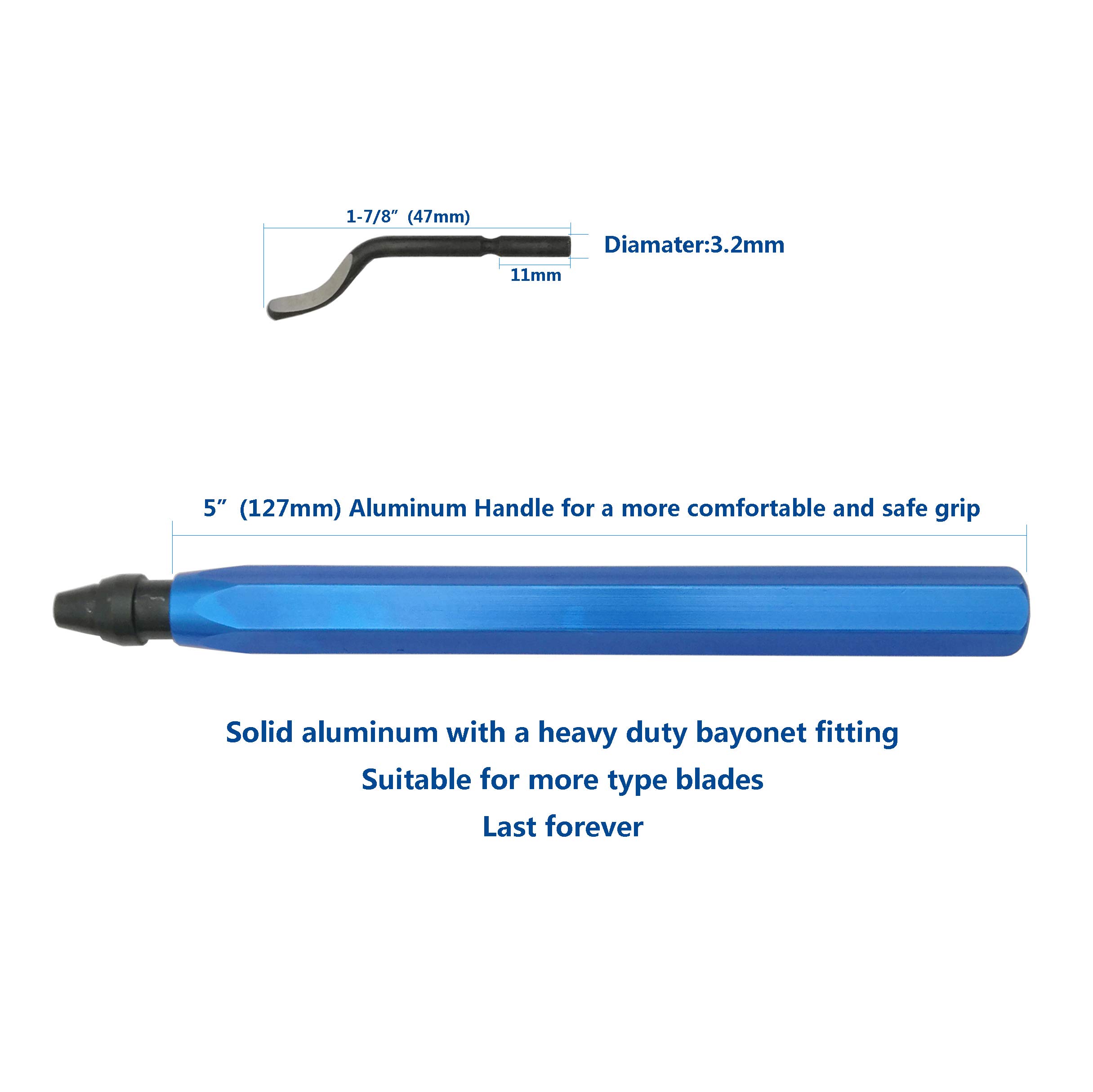 Buy VASTOOLS Swivel Head Deburring Tool 61/2" Metal Handle Chamfer