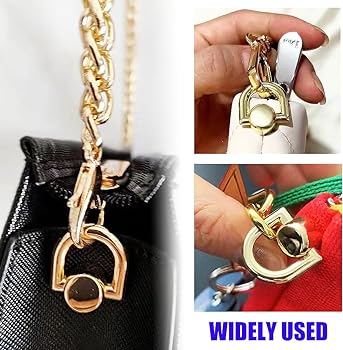 Amazon.com: Uayeatye D Rings for Purse, Heavy Duty Leather Rivets