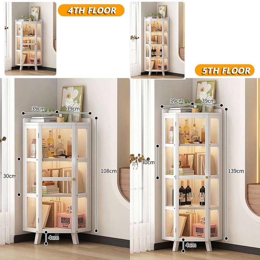 Amazon｜コーナーシェルフ コーナーラック 多目的 コーナー