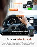 Vantrue N2X 2.7K Uber Dash Cam Front and Inside, 5.8G WiFi Dual Dash Camera for Car w/HDR IR Night Vision, STARVIS 2, GPS, 2.5K/60FPS, 24/7 Parking Mode, Voice Control, Support 512GB Max