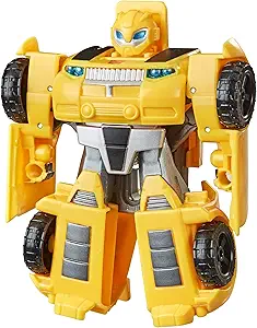 Transformers Playskool Heroes Rescue Bots Academy Classic Team Bumblebee, Converting Toy Robot Action Figure, Ages 3+ (Amazon Exclusive)