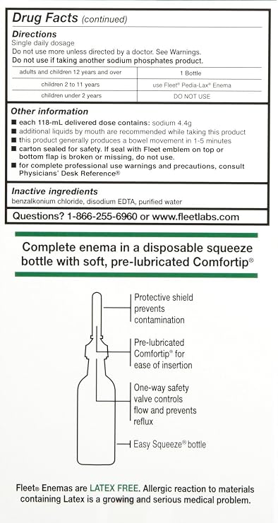 FLEET Adult Enema Twin Pack, 2 pk