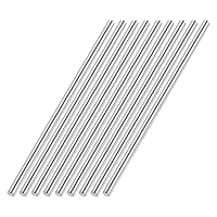 Vista 184 de uxcell Varilla redonda sólida de acero inoxidable 304 de 0.197 in x 5.906 in para manualidades de bricolaje - 10 piezas