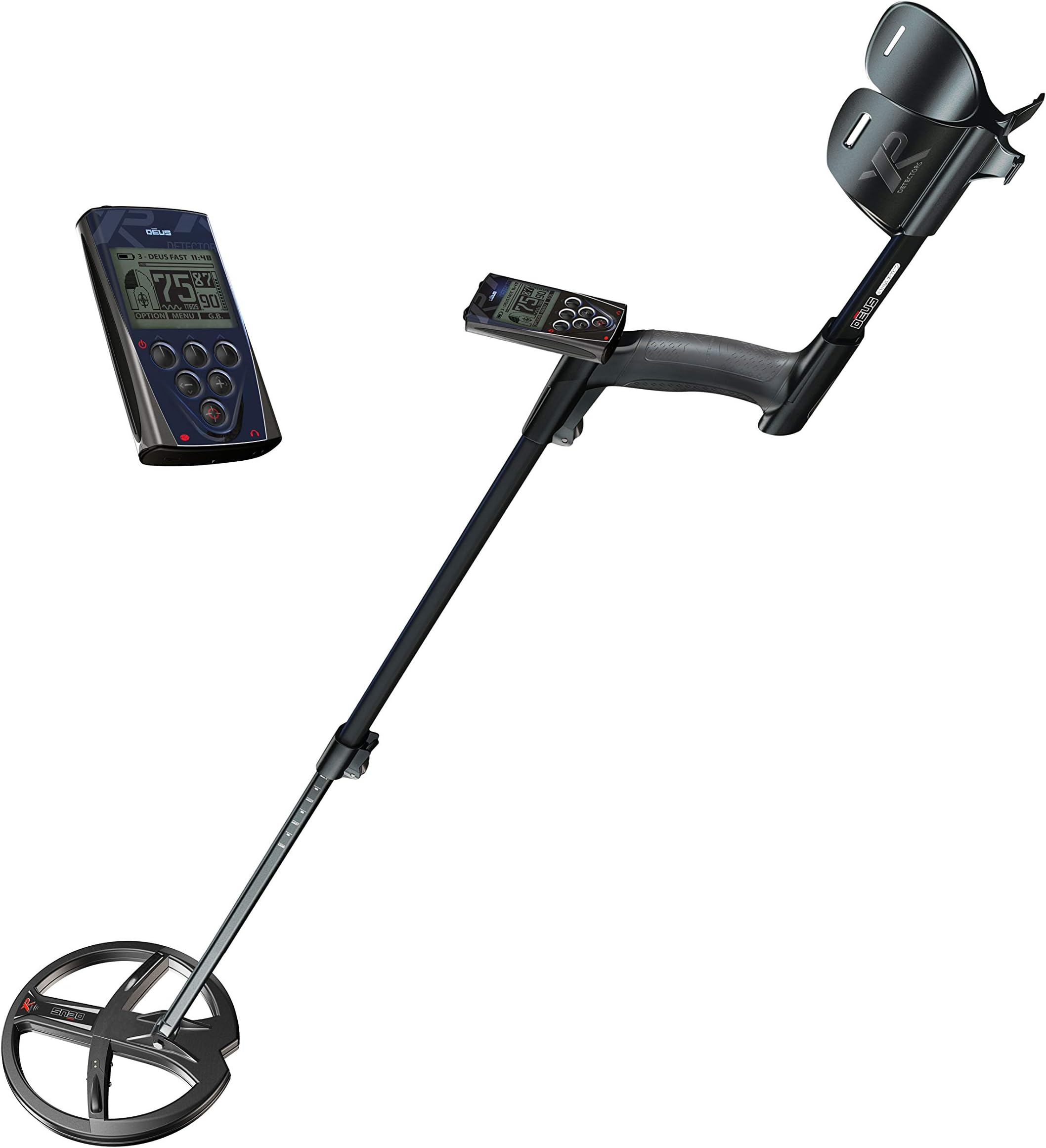 XP Deus Metal Detector, with 9" X35 Coil & Remote Control