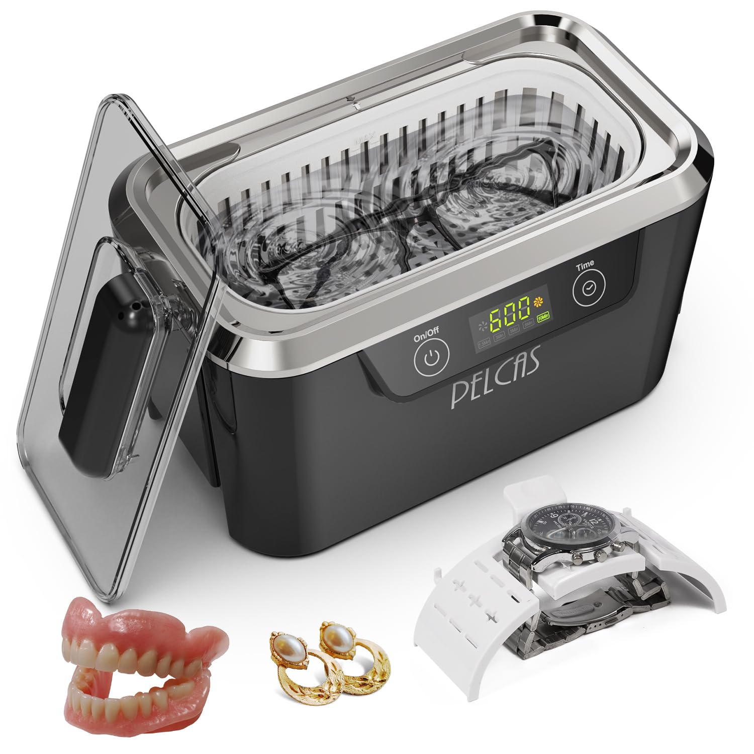 Perel Ultrasoon Reiniger 2.6 L 170 W, 2600 Ml, 35 Khz, Wit, 18 Cm X 22.5 Cm X 29 Cm Perel Ultrasoon Reiniger 2.6 L 170 W, 2600 Ml, 35 Khz, Wit, 18 Cm X 22.5 Cm X 29 Cm