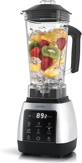 Arendo Standmixer 2000W mit Touch Panel, 2L Volumen