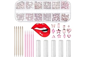 480 Pcs Premium Butterfly Tooth Gems Kit for DIY Dental Jewelry
