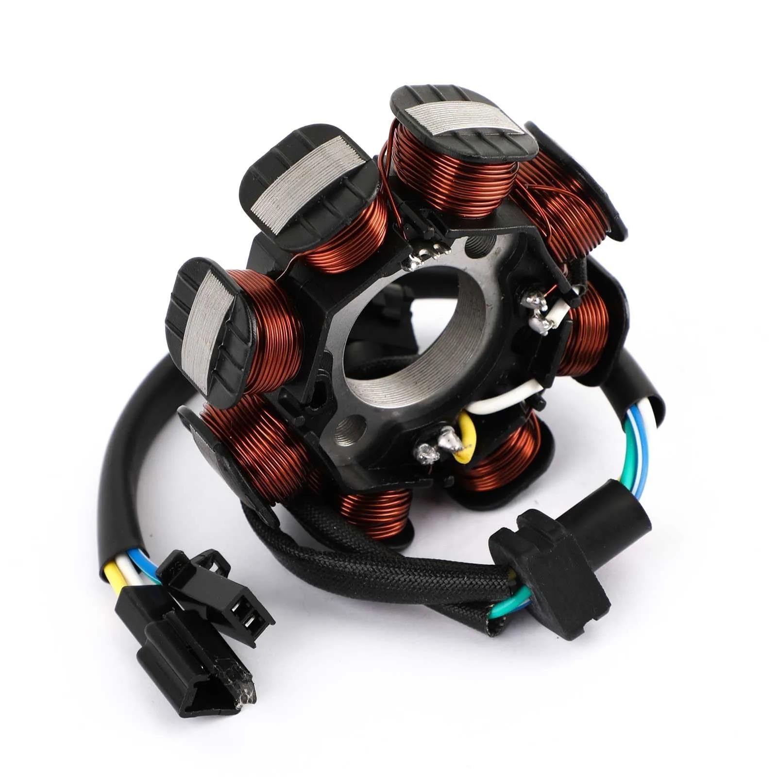 Bobina de Encendido Bobina De Carga del Estator Motor Alternador Generador Magneto Motocicleta para Suzuki FU125 Raider125