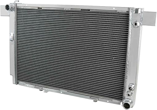 ALLOYWORKS 3 Row Aluminum Radiator For 1990-2002 MERCEDES-BENZ SL500 R129 500SL/SL60 AMG 5.0 | All Aluminum Radiator. Superior cooling performance. Long service life. Ideal For daily commuter cars & modified cars.
