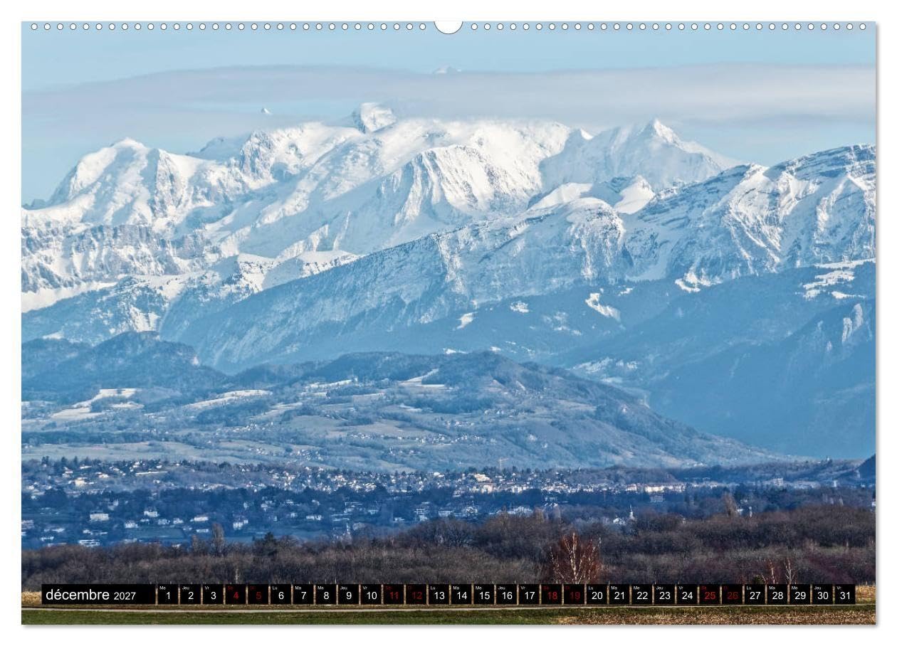 Au fil du temps... Du Jura aux Alpes (Calendrier mural haut de gamme 2027 DIN A2 vertical), CALVENDO calendrier mensuel: Des points de vues ... des Alpes , dévoilant la beauté au quotidien.