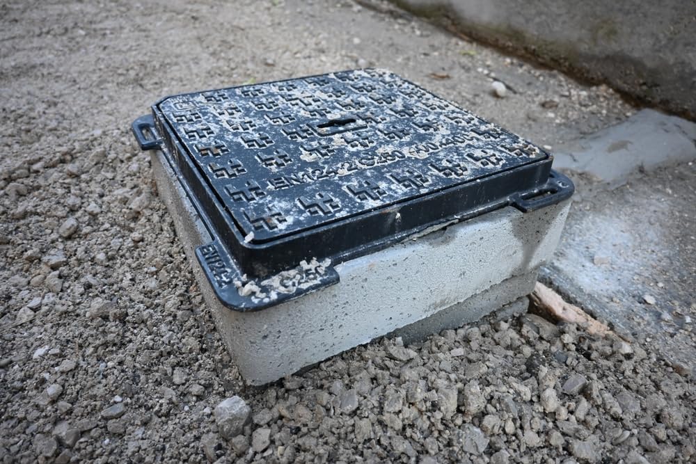 EINSIDE Cast Iron Manhole Cover Class C250, Manhole Cover with