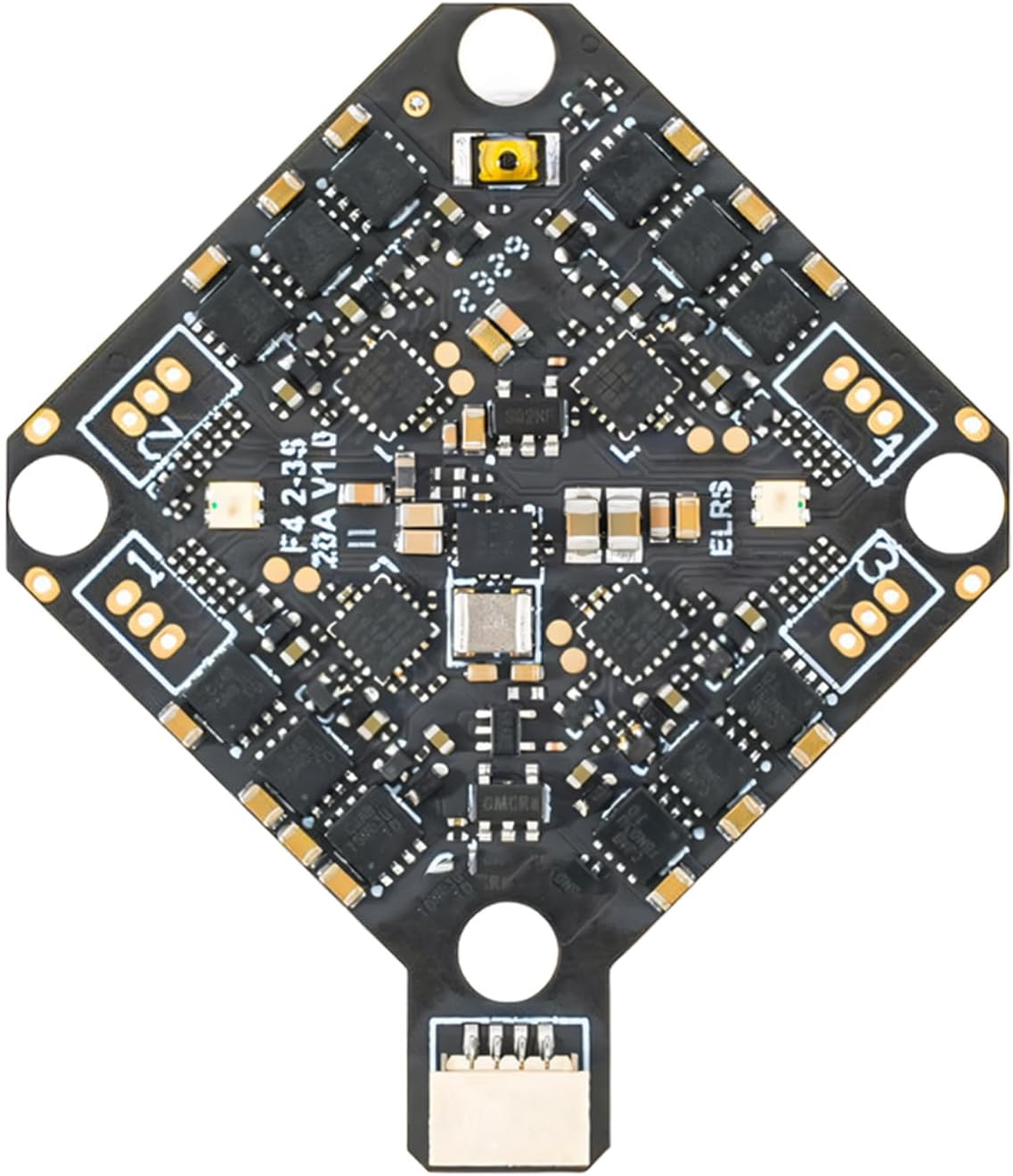 F4 2 3S 20A Flight Controller Module With ELRS 2.4G Receiver and Double For FPV Drones