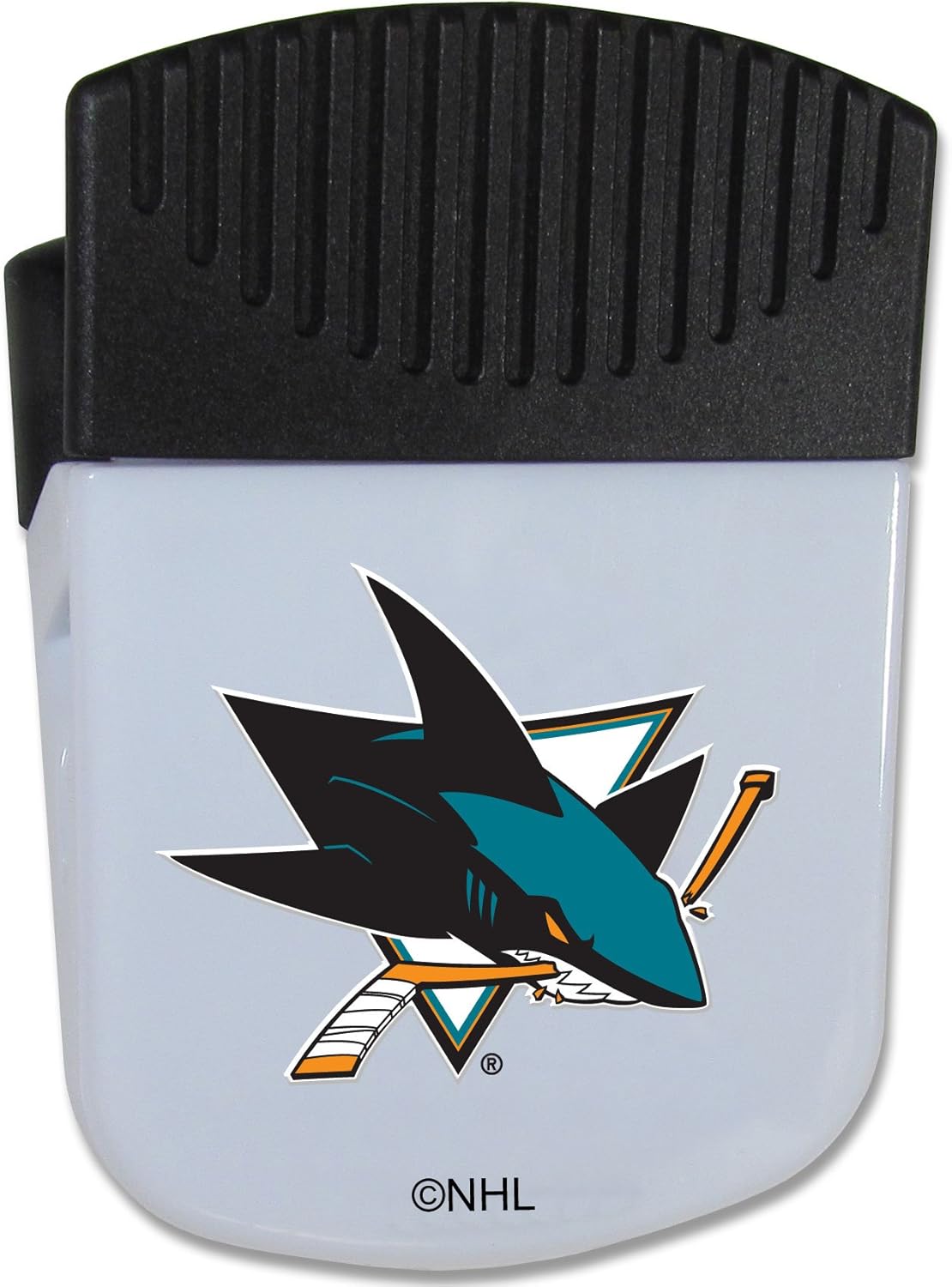 NHL Siskiyou Sports Fan Shop San Jose Sharks Chip Clip Magnet with Bottle Opener Single Team Color : Sports & Outdoors