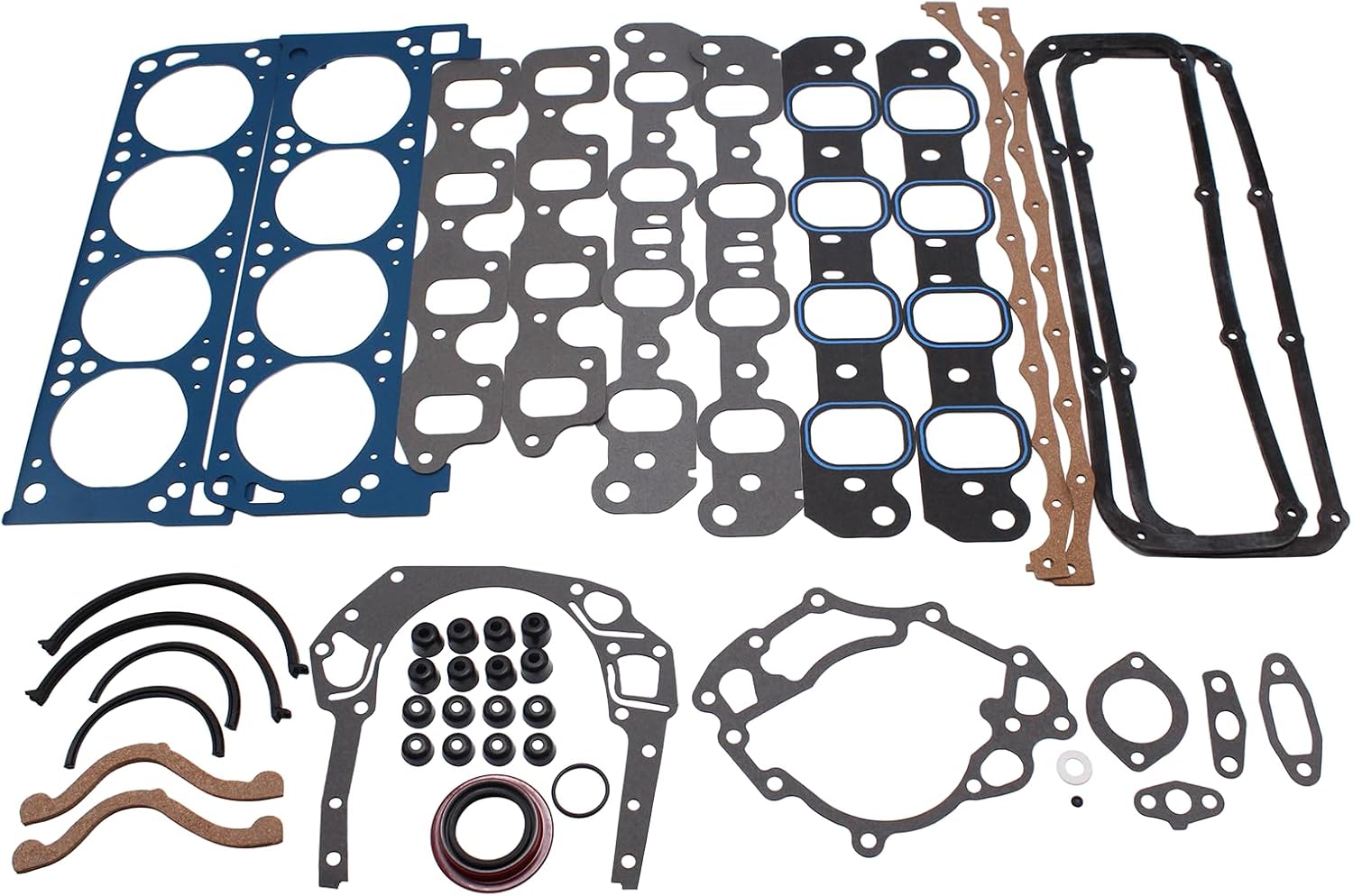 Overhaul Engine Full Gasket Set Fits for Ford 302 351C 351M 400 Cleveland 1970-82