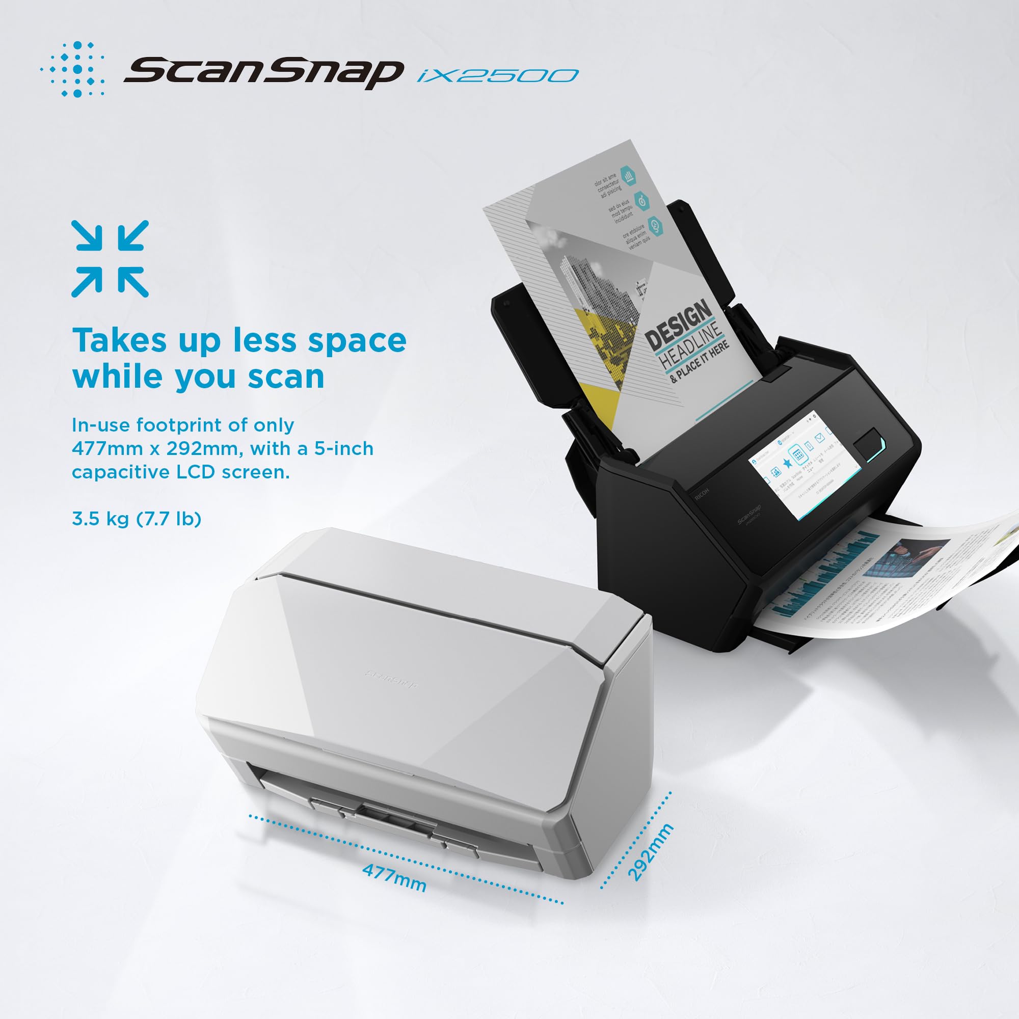 Ricoh SCANSNAP IX2500 Scanner A4