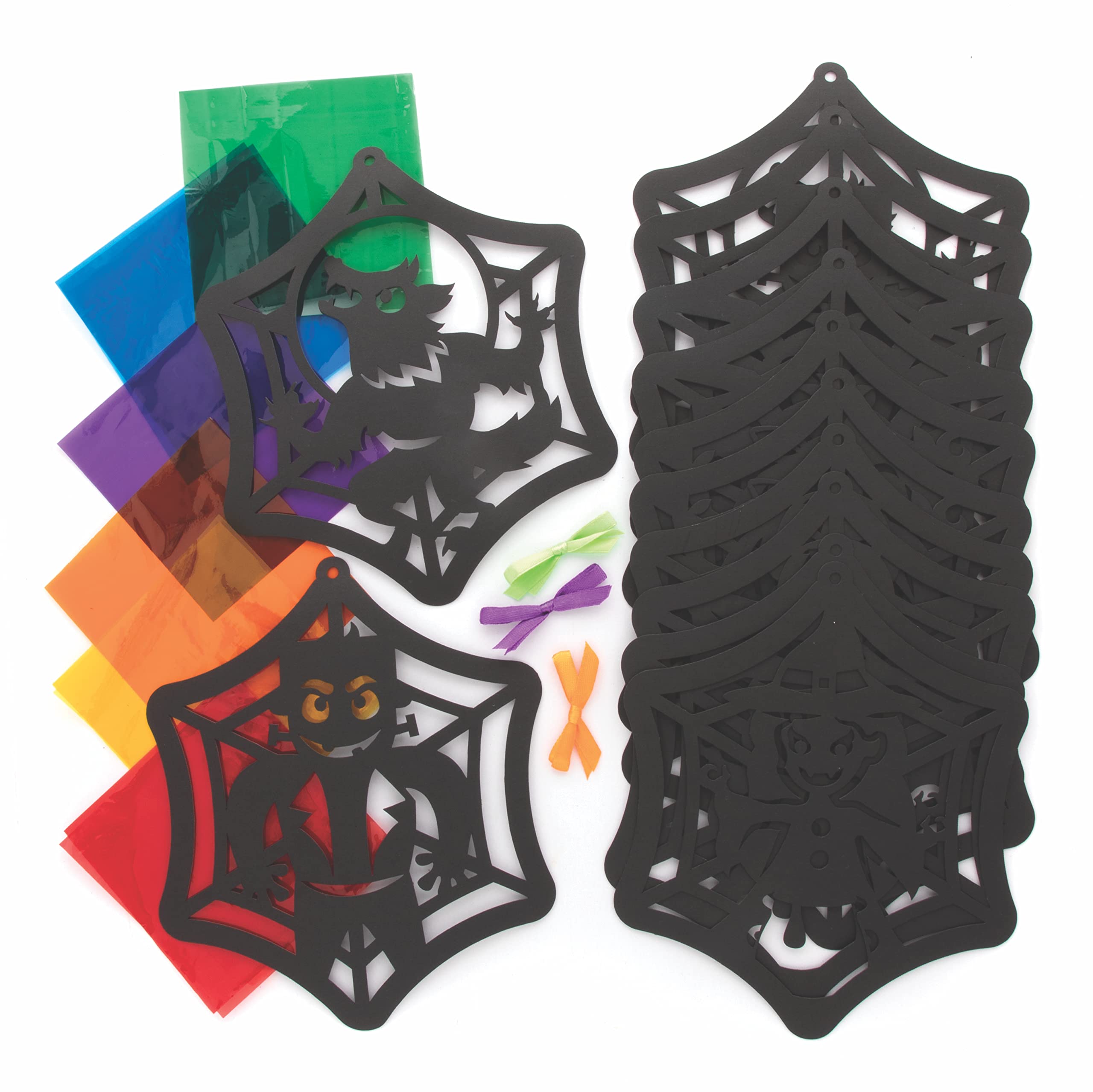 Amazon.co.jp: Baker Ross FE746 ハロウィンステンドグラス