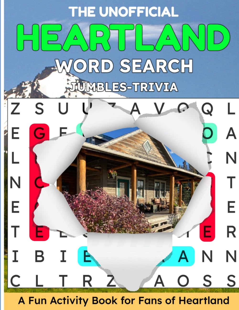 The Heartland Word Search, Jumbles and Trivia Book An Activity Book