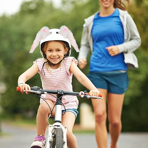 Miniatura 8 de FAVOMOTO 1 Set Helmet Rabbit Ears and Tail Decors Motorbike Helmet Decorative Accessories