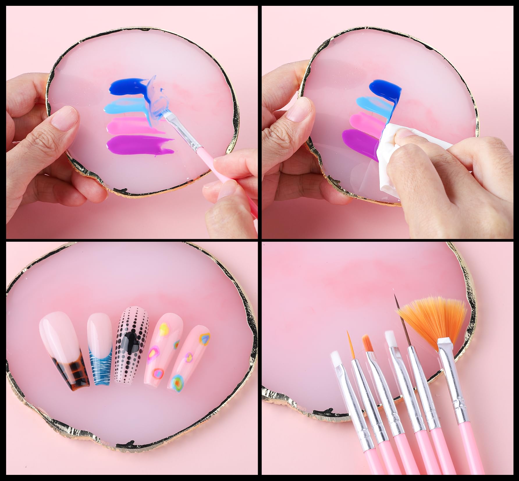 Fandamei Nail Art Kit - Complete Design Set -4 Fandamei Nail Art Kit - Complete Design Set -4