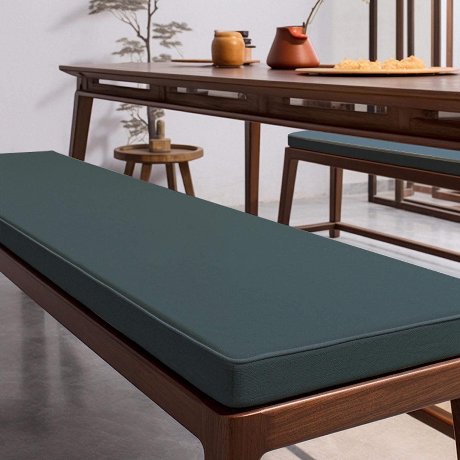 HLTQL Kitchen Bench Cushion Pads For Indoor、Bench Cushion Pad、Picnic Bench Seat Cushions(#3,35x200cm)