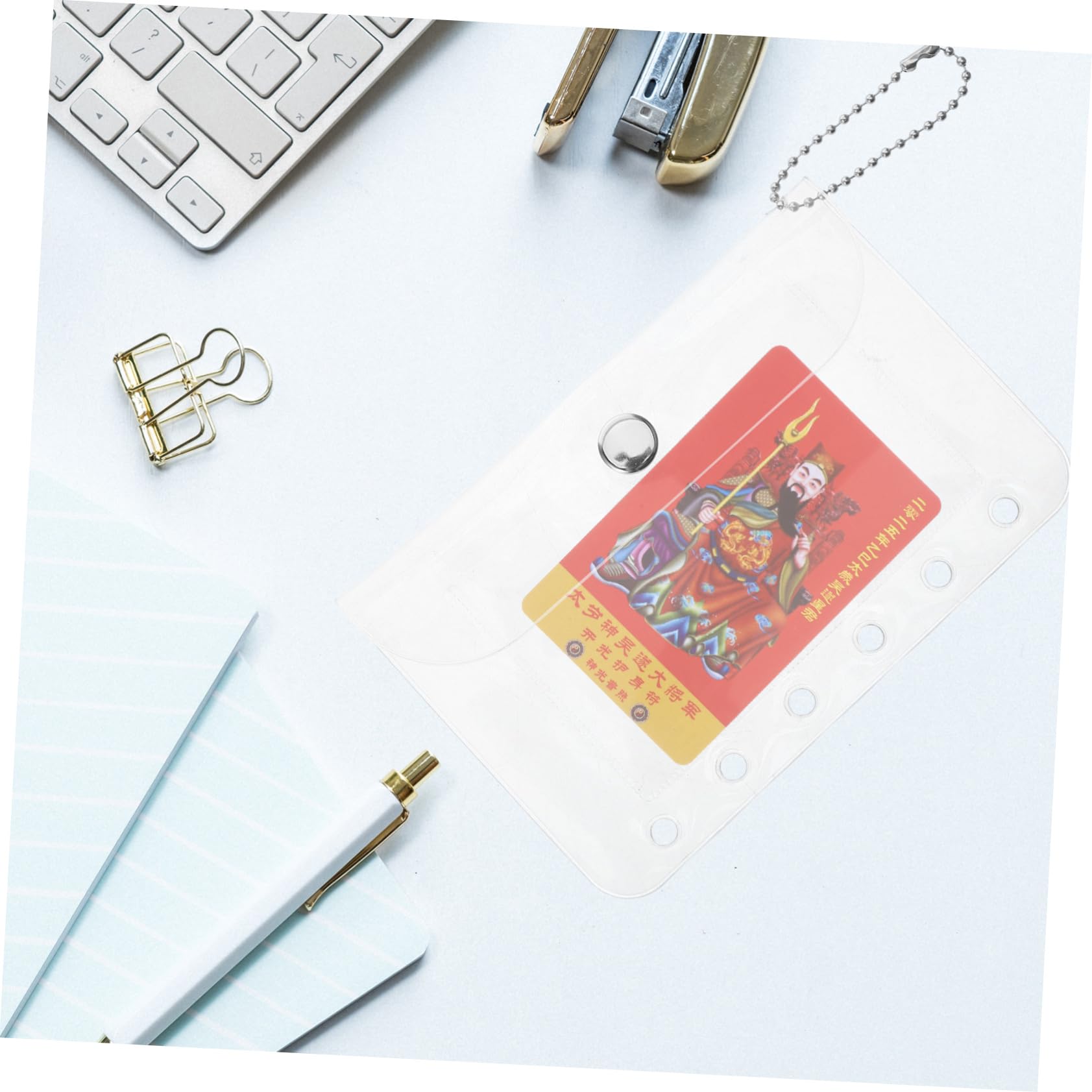 Amazon.com: Happyyami Clear Card Holder Pouch Transparent Binder for Cards  Photos and Postcards Ample Storage Protective Design for Organization and :  Everything Else