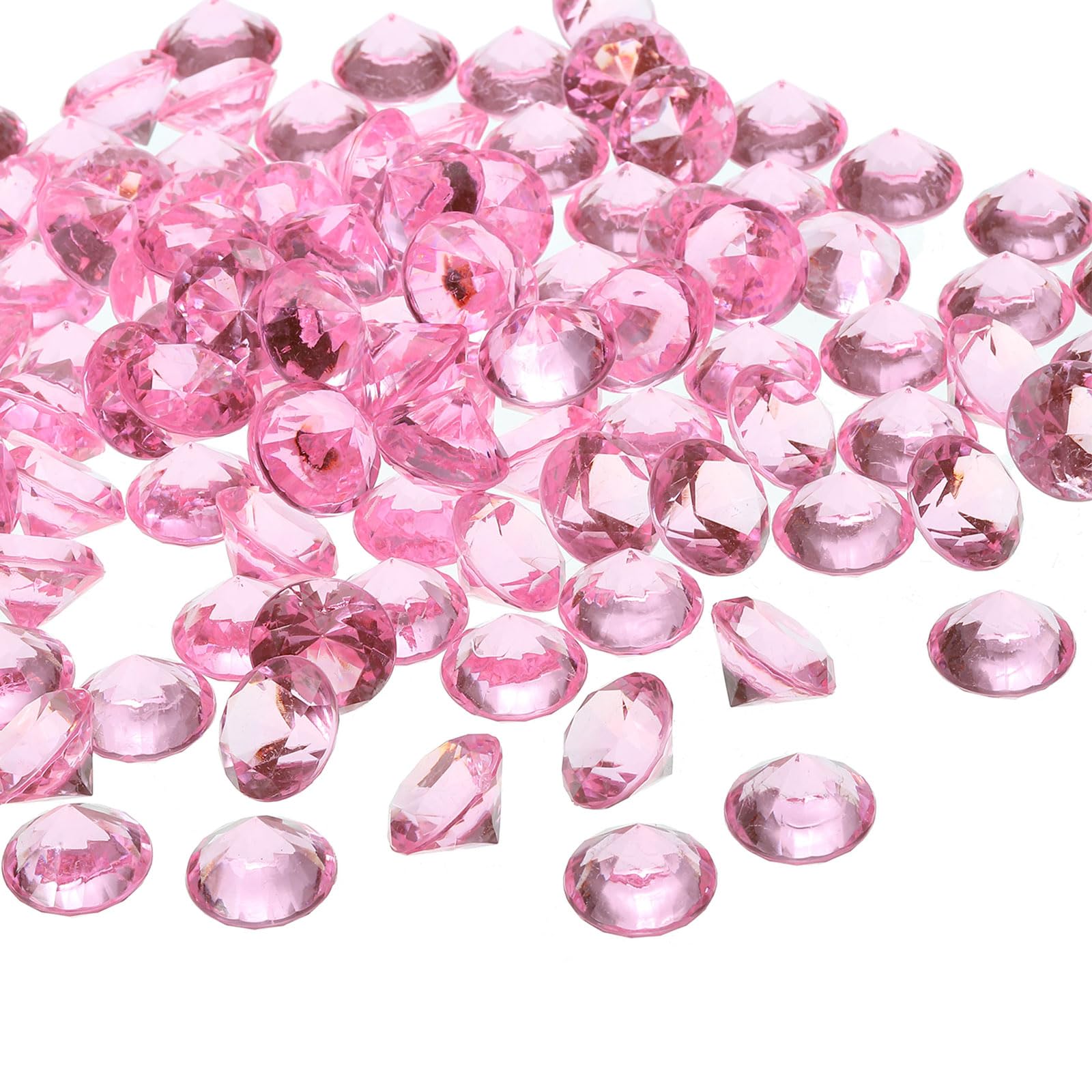 Riempitivi Per Vasi Diamanti Acrilici PATIKIL – 270 Pezzi, Cristalli Finti 20 Mm, Rosso Chiaro (500g), Per Decorazioni Matrimonio E Feste