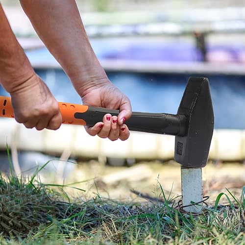 Miniatura 7 de Paquete de 2 martillos cruzados de 3 libras, martillo cruzado para trabajo del metal, herrería, construcción, mejoras para el hogar y cualquier