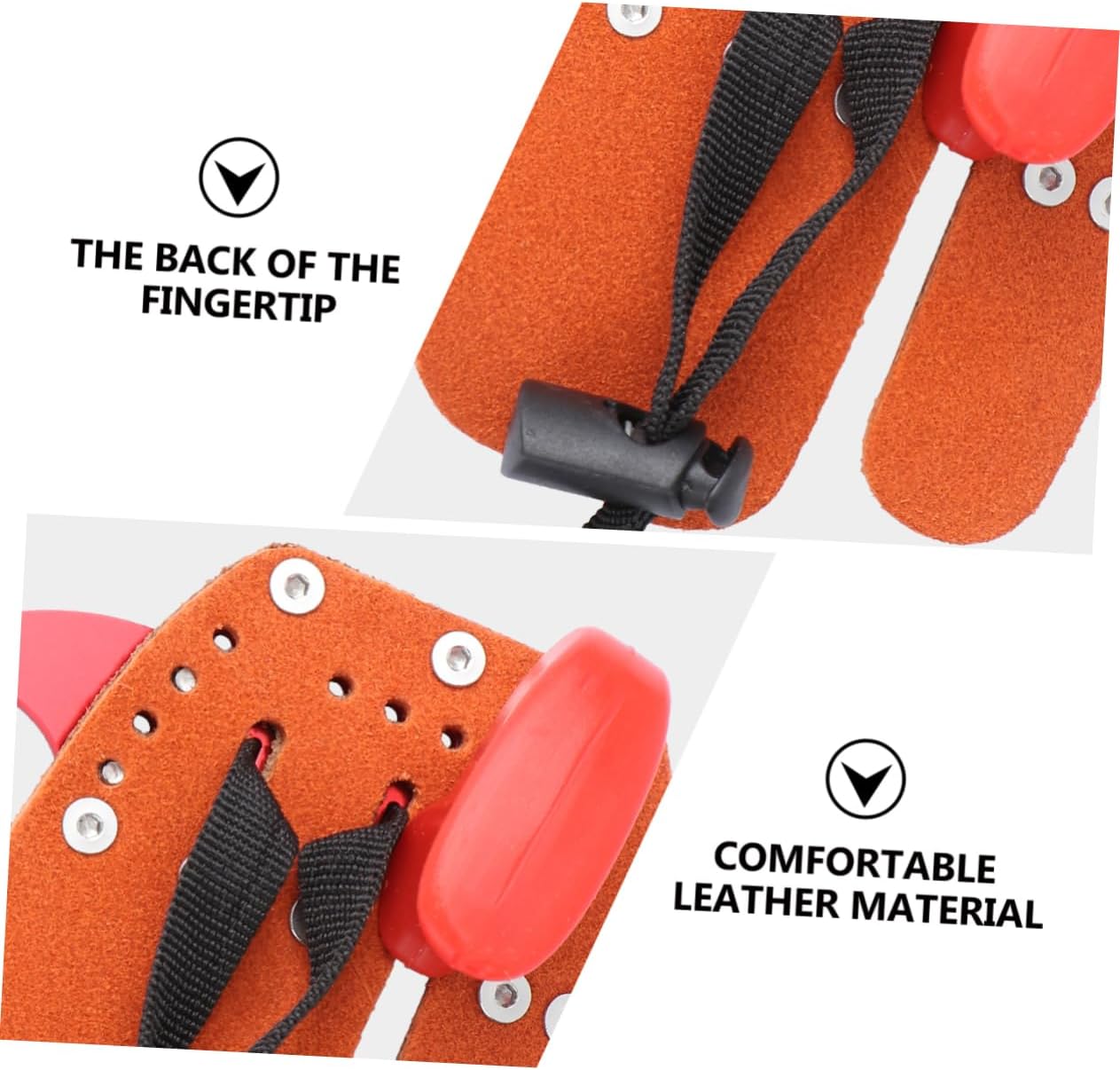 Mipcase Finger Protector Finger Gloves Gas Cooker Burner Rings Protective Hand Gear Archery Finger Guard Archery