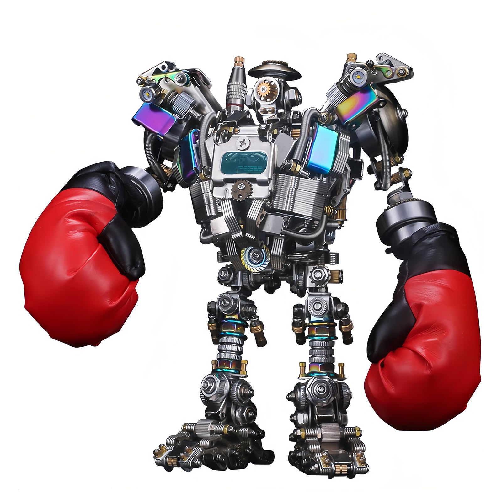 3D Metal Puzzle Mechanical Cyberpunk,Robot Destroyer Metal Model