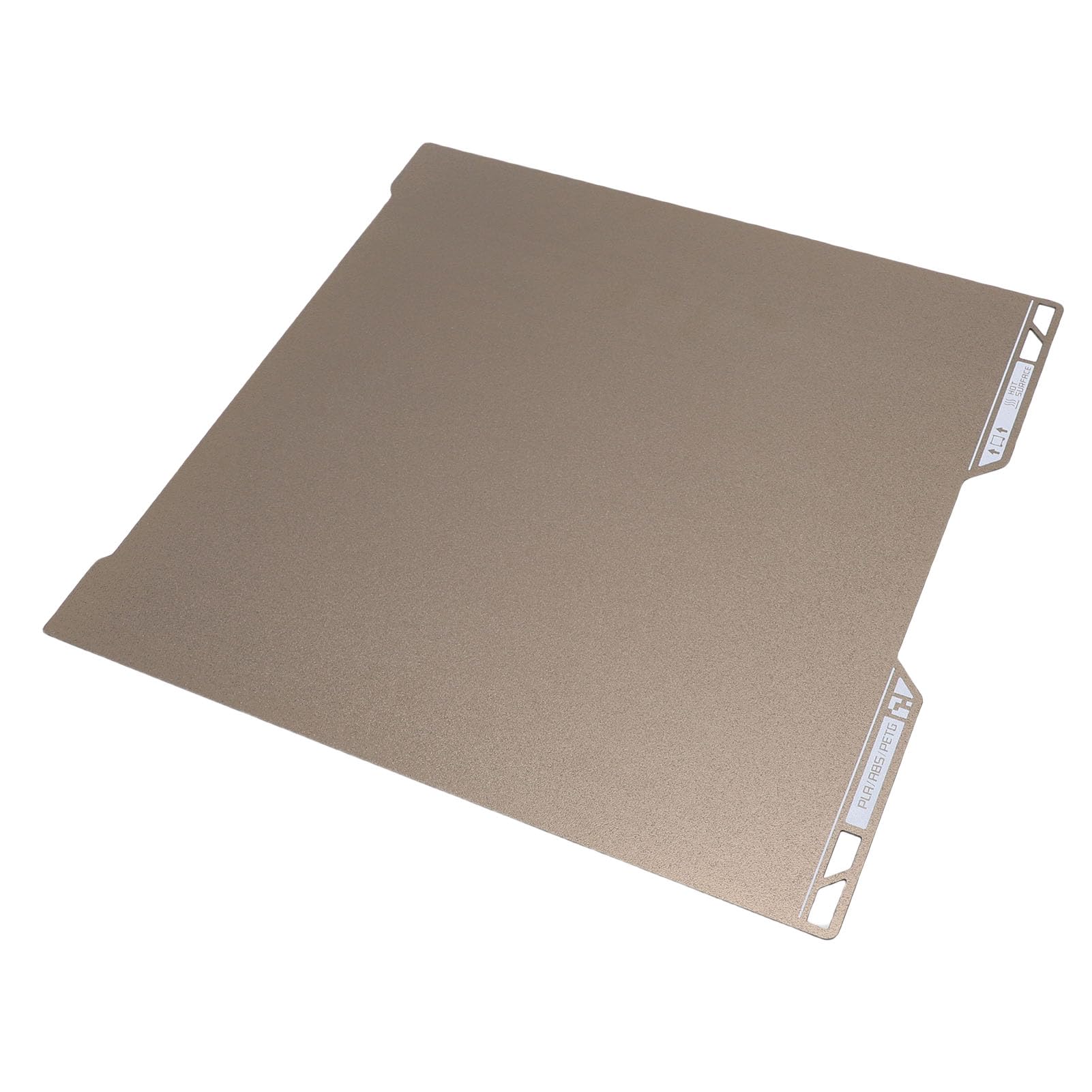 Stabile 3D-Drucker-Bauplatte für H2D – Keine Klebstoffe Erforderlich – Erhöhte Dicke für Stabilität – 355 X 346 Mm