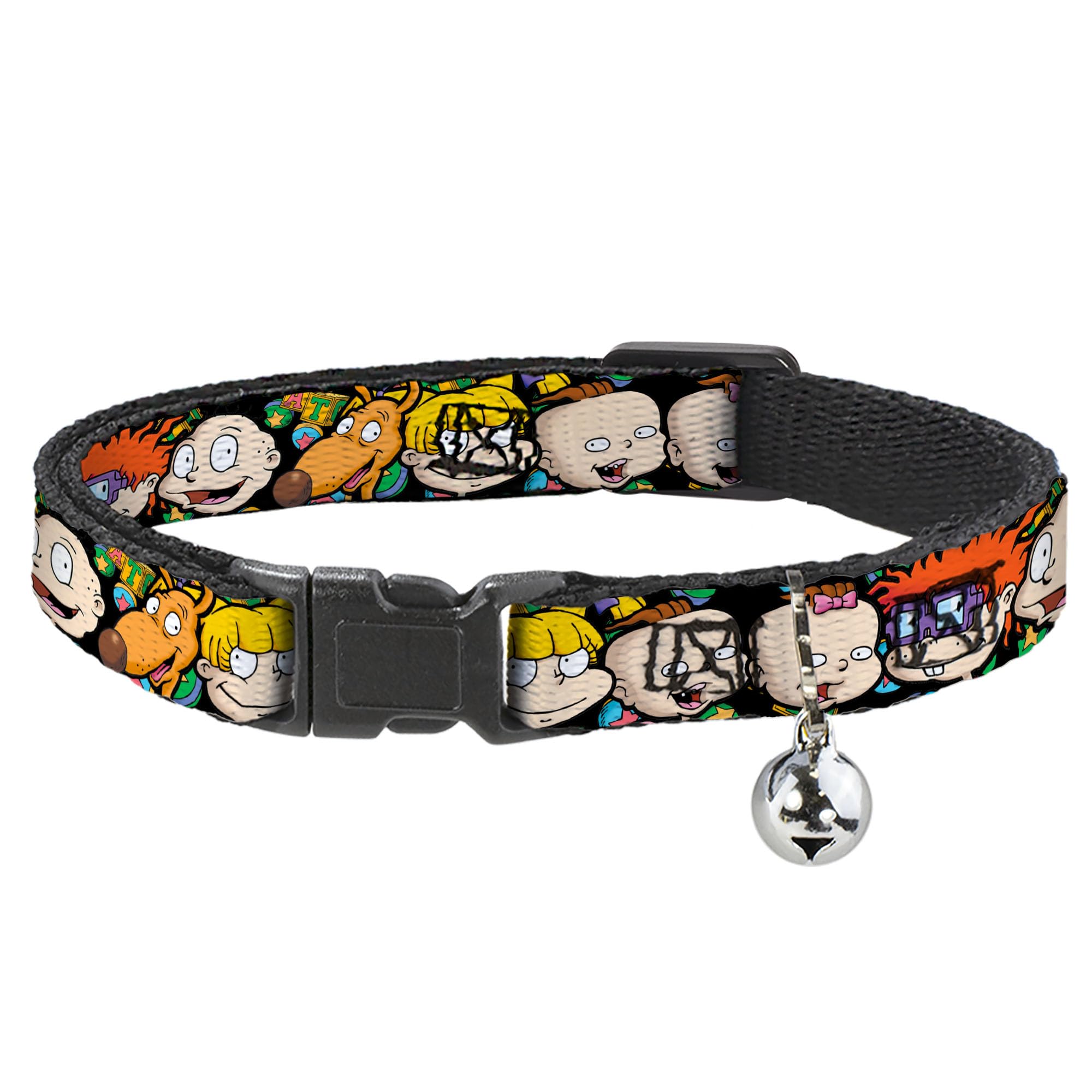 Collar de gato Rugrats que soluciona la falta de estilo y se adapta de 8 a 12 pulgadas