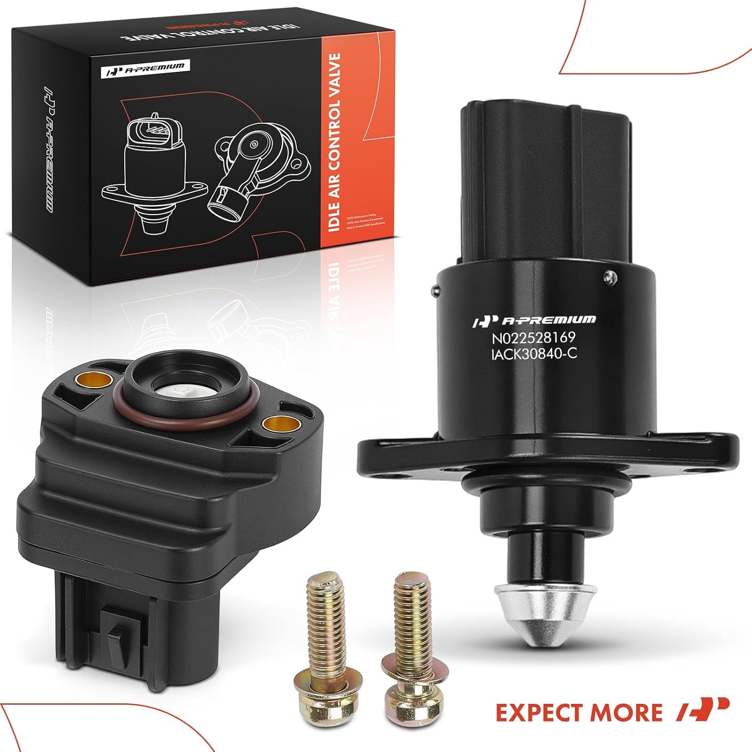 A-Premium Idle Air Control Valve IAC + Throttle Position Sensor TPS Compatible with Dodge Ram 1500 2002-2003 & Jeep Liberty 2002-2003, 3.7L