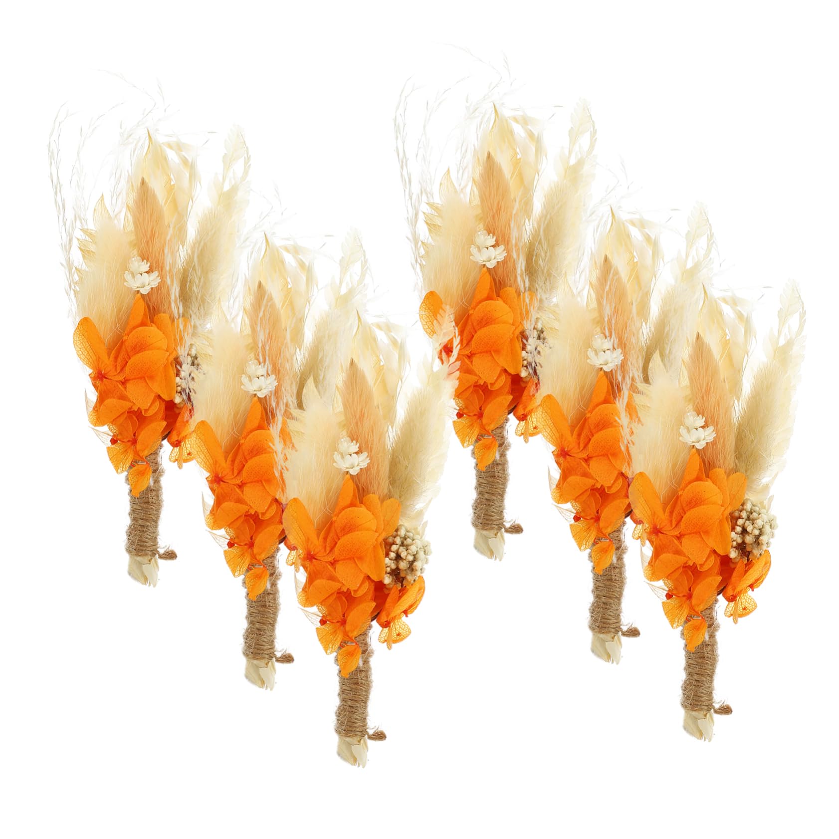 Alipis 4 Pièces 6 Fleur préservée bouda Decoration Interieure Home Decoration Fleur séchées Mini Bouquet de Fleurs Bouquet de Fleurs séchées décor de Paysage Bricolage Bouquets de Fleurs