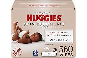Huggies Wipes: Exceptional Hygiene with 99% Pure Water for Sensitive Baby Skin