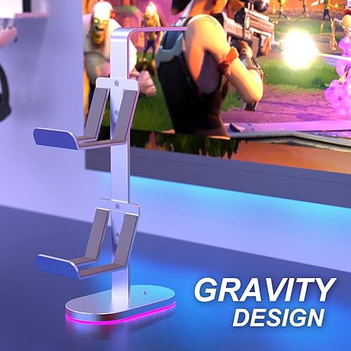 Miniatura 6 de AUGEX Soporte para controlador, estante para control de juegos, soporte para auriculares RGB para Xbox Series X SXbox One PS5 PS4