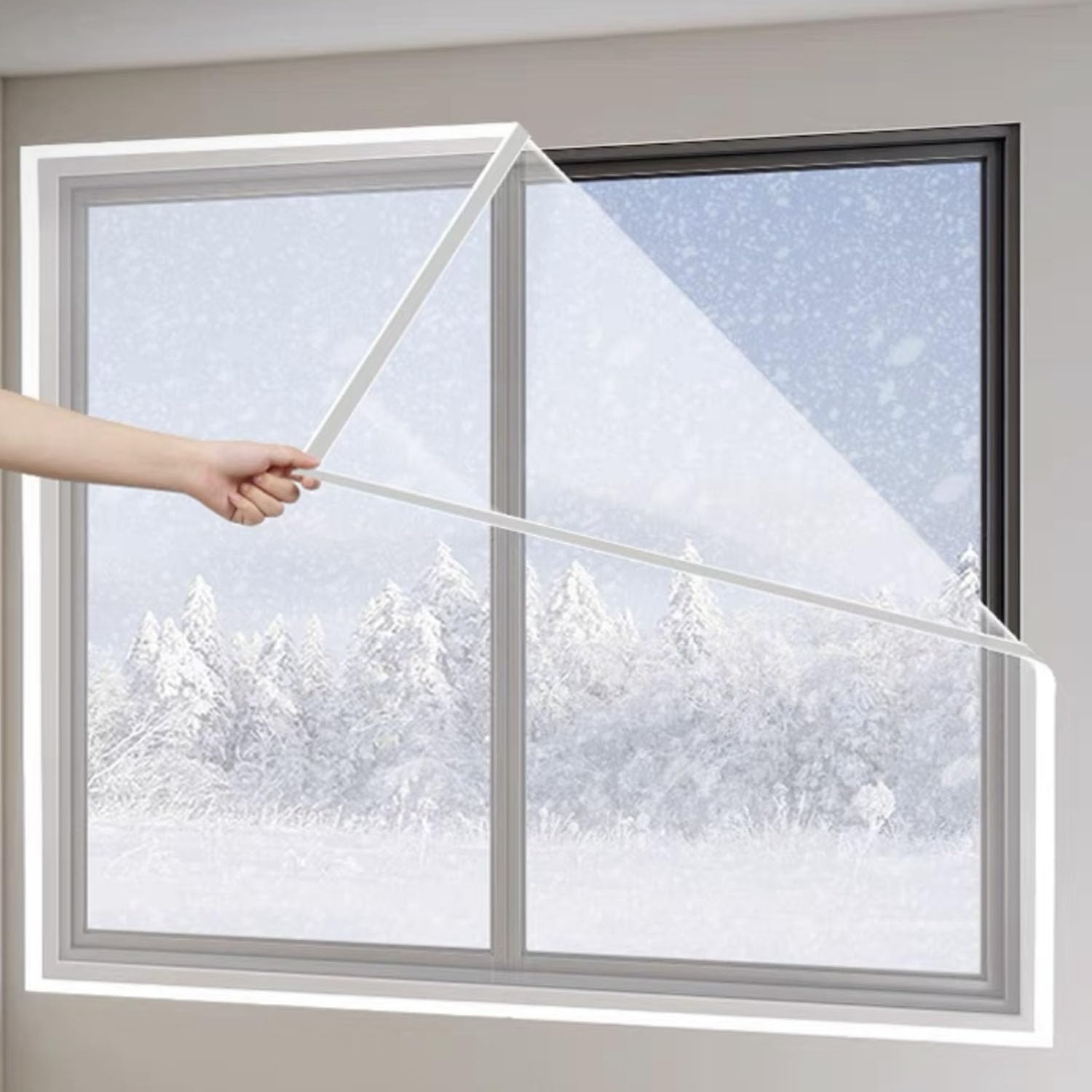 断熱フィルム4本クリア ウインドウフィルム UVカット厚手カーフィルム透明窓汎用 サンゲツ ガラスフィルム【GF11021】透明遮熱 コア70