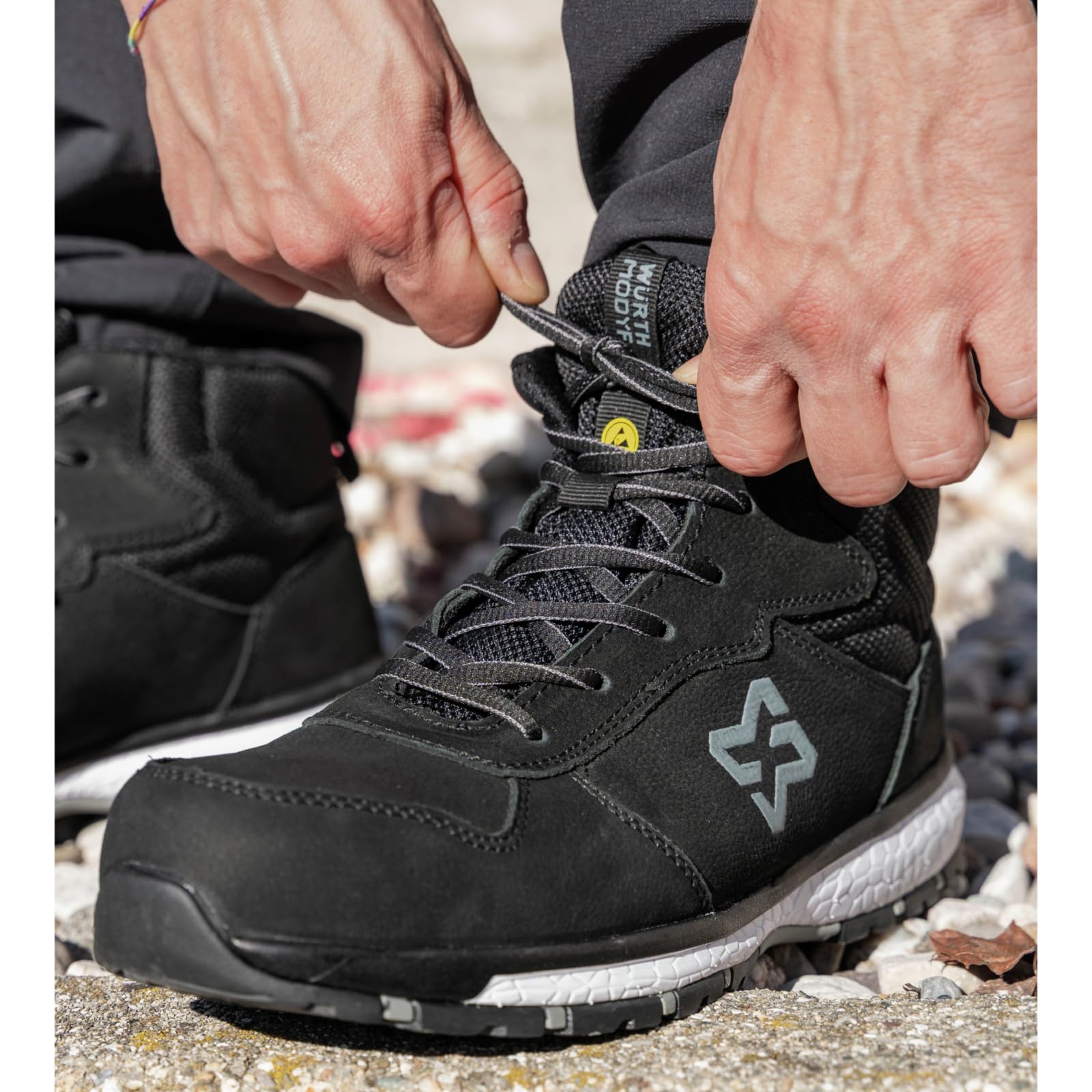 WüRTH MODYF Chaussures de sécurité montantes Caracas S3 SRC ESD noires