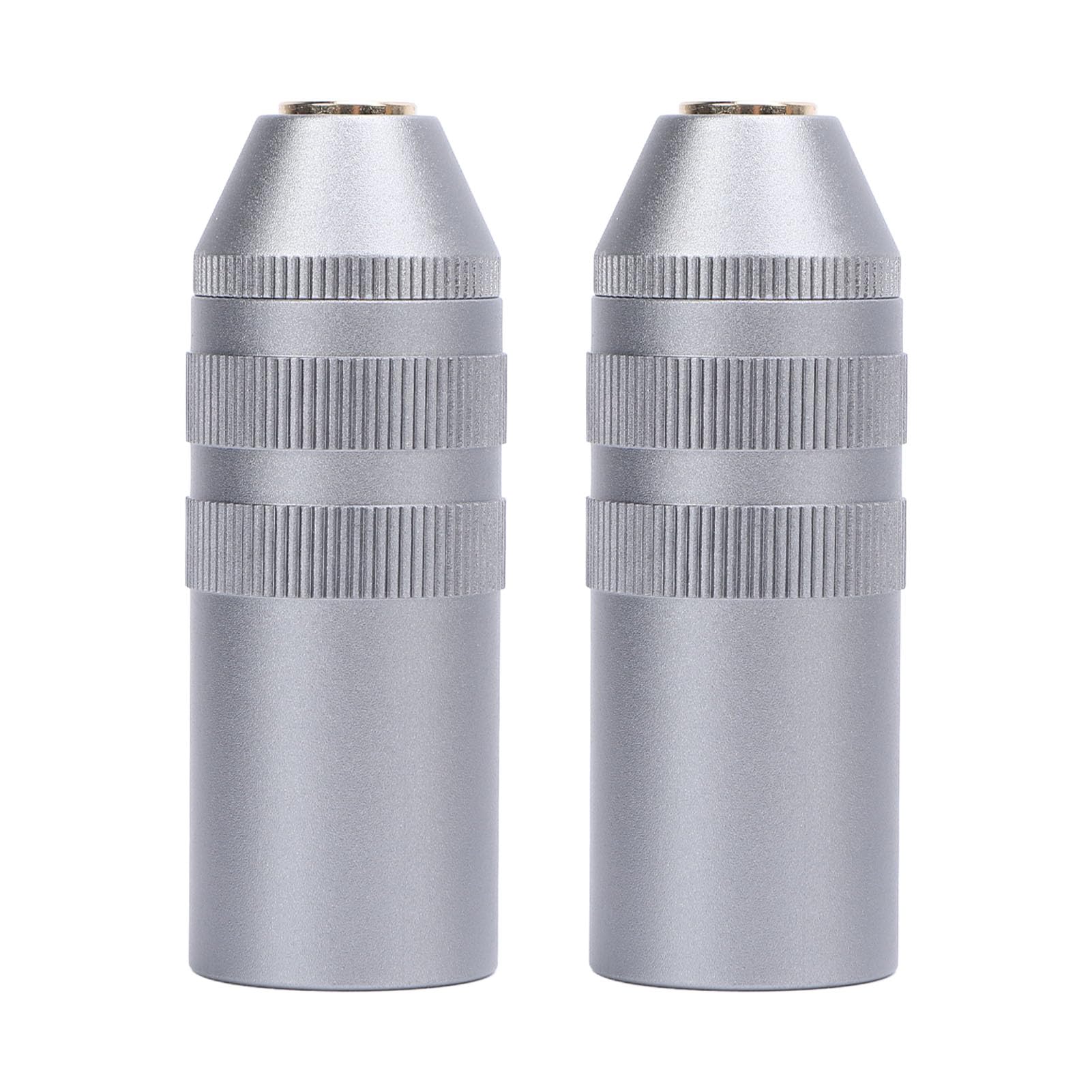 ASHATA Adattatore Ad Alta fedeltà XLR Maschio a 4,4 Mm da Pin per Microfoni Mixer Altoparlanti Attivi, Robusta Struttura in Metallo, 2 Pezzi per Sessioni in Studio