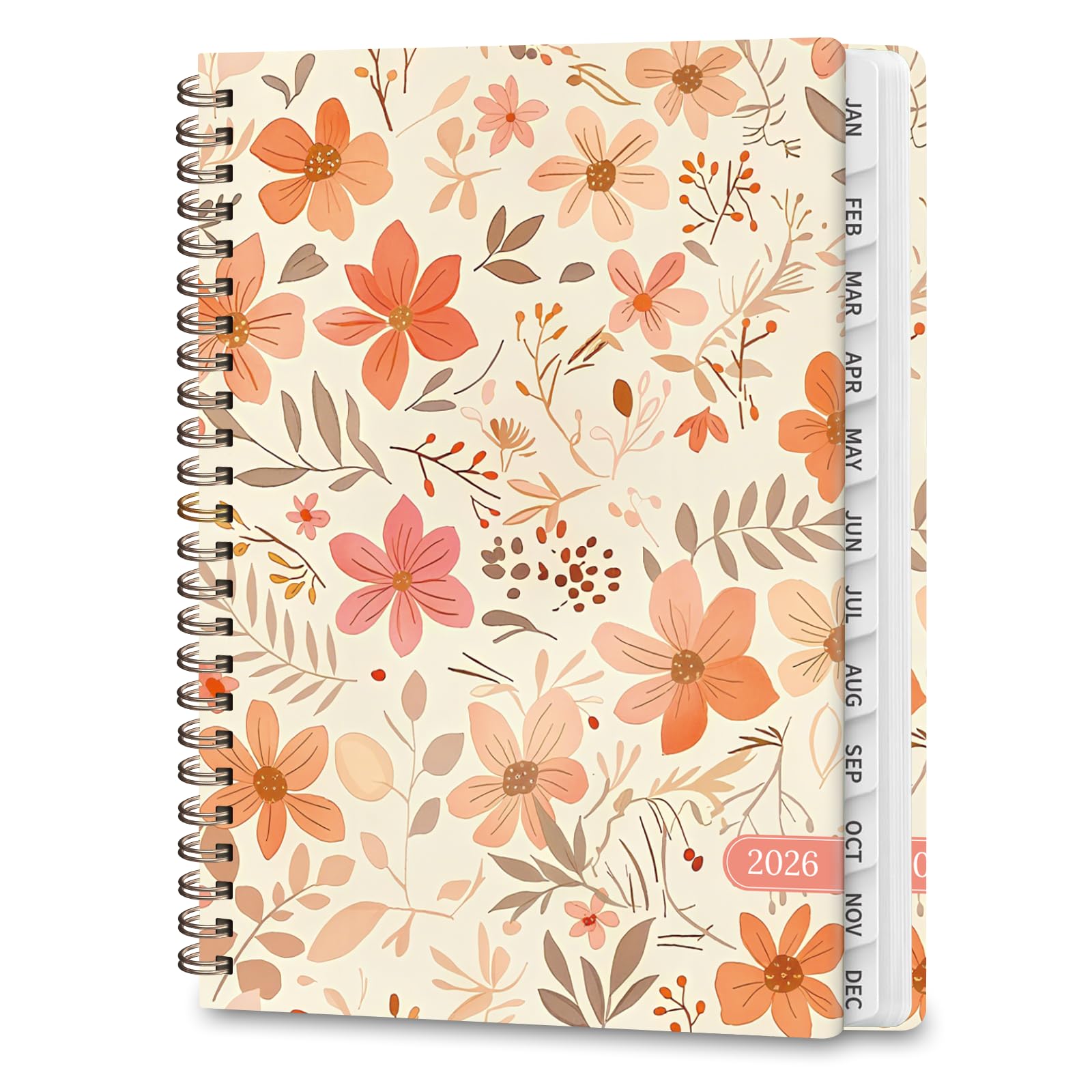 2026 Planner, Weekly and Monthly Calendar Planner Book, Jan 2026 - Dec 2026, Planning Agenda for Desk Accessories and School Supplies - A5 (6.3'' x