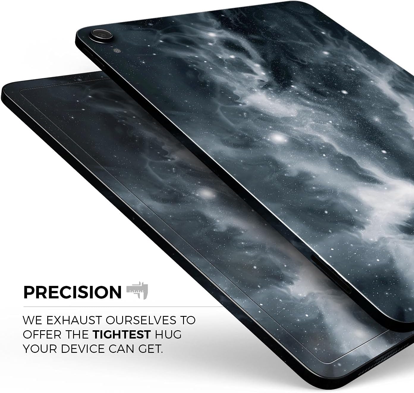 DesignSkinz - Space Marble Full-Body Wrap Decal Protective Skin-Kit Compatible with Apple iPad Air 3 (A2152/A2123/A2153) image 3