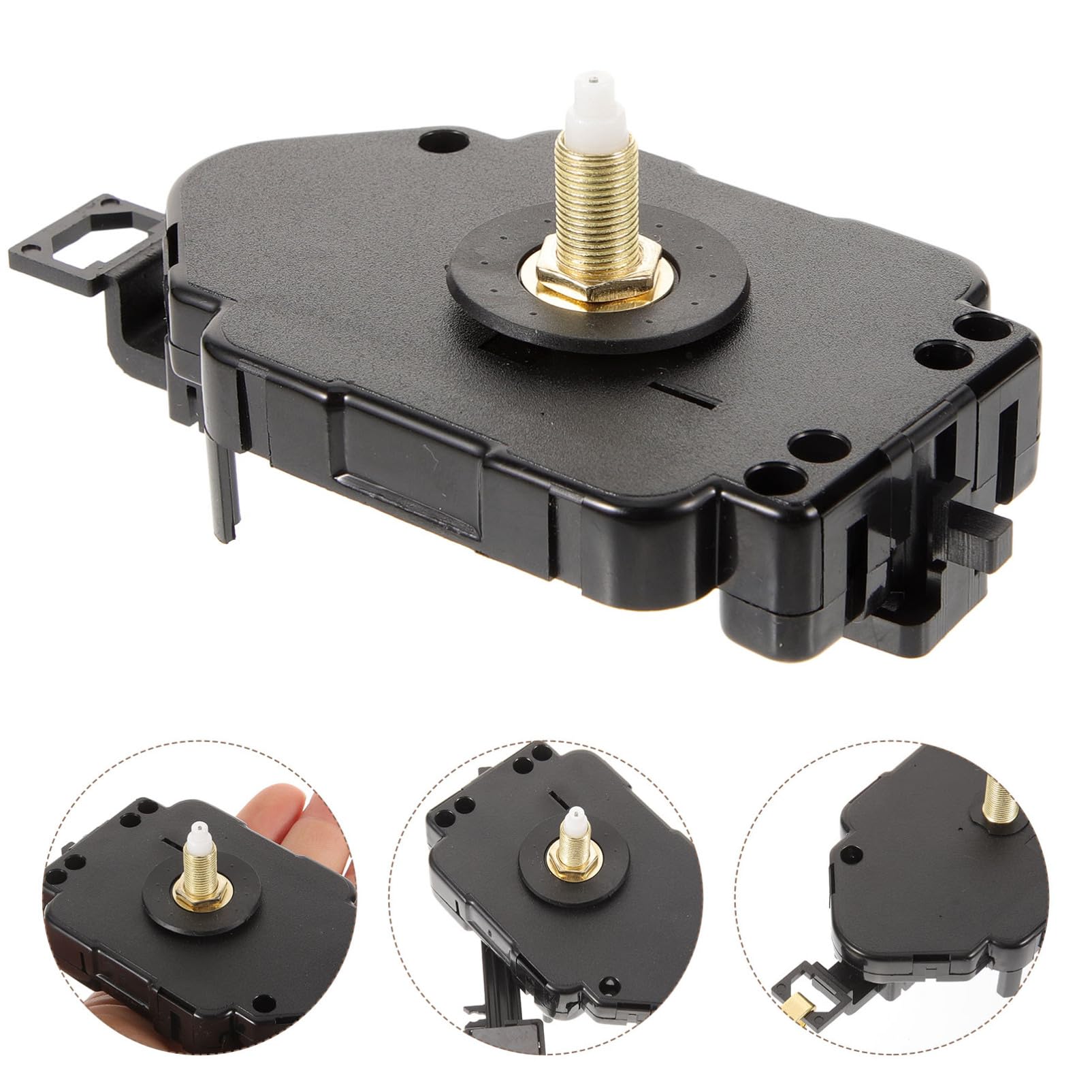 5 Ensembles Mécanisme D'horloge à Remplacer Trousses Mécanisme Pendulaire Mécanisme De De l'horloge D'horloge à Quartz Remplacement Plastique