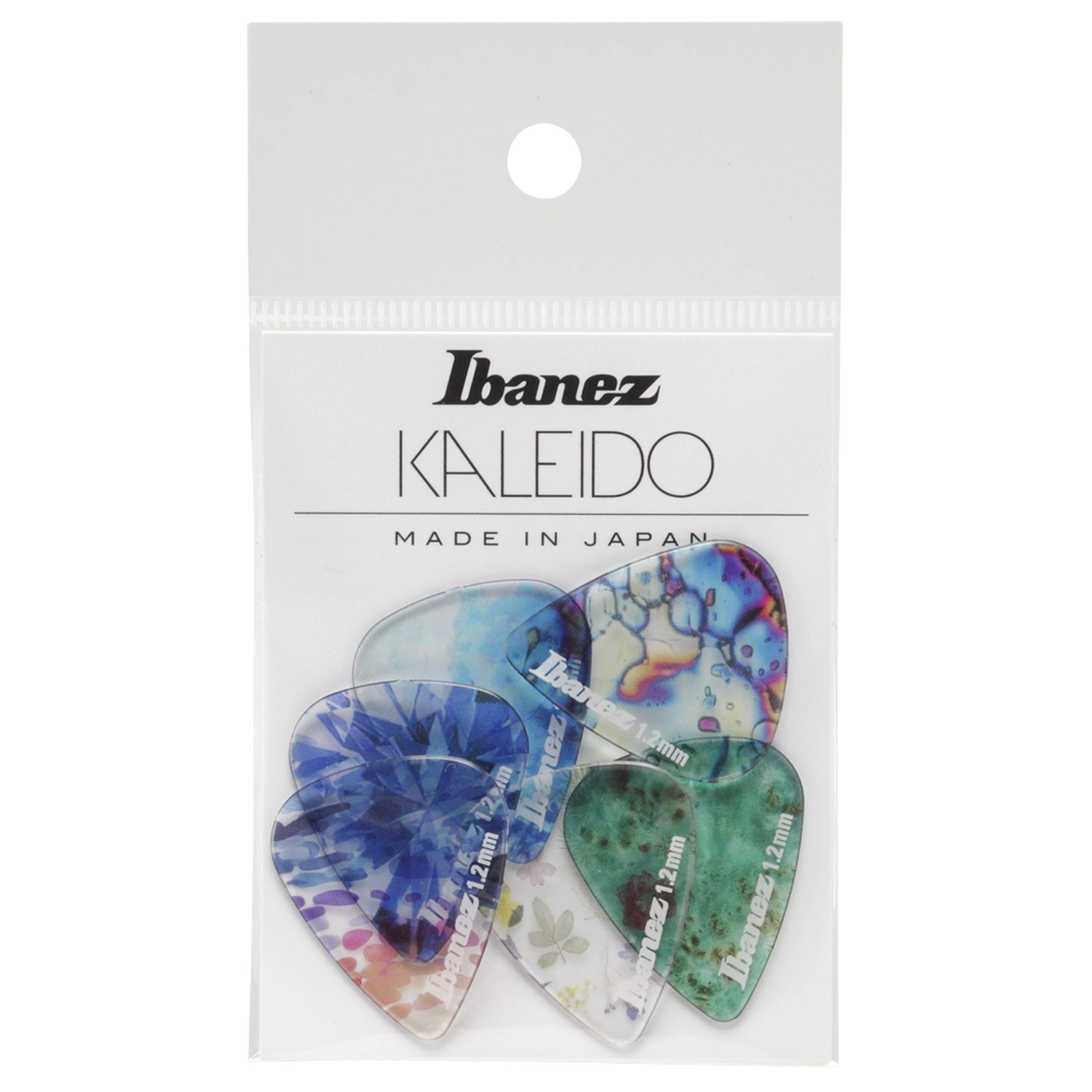 IBANEZ KALEIDO Series Picks – Copolyester Materiał Extra Heavy/ 6-częściowy zestaw (PCP14XH-C1)