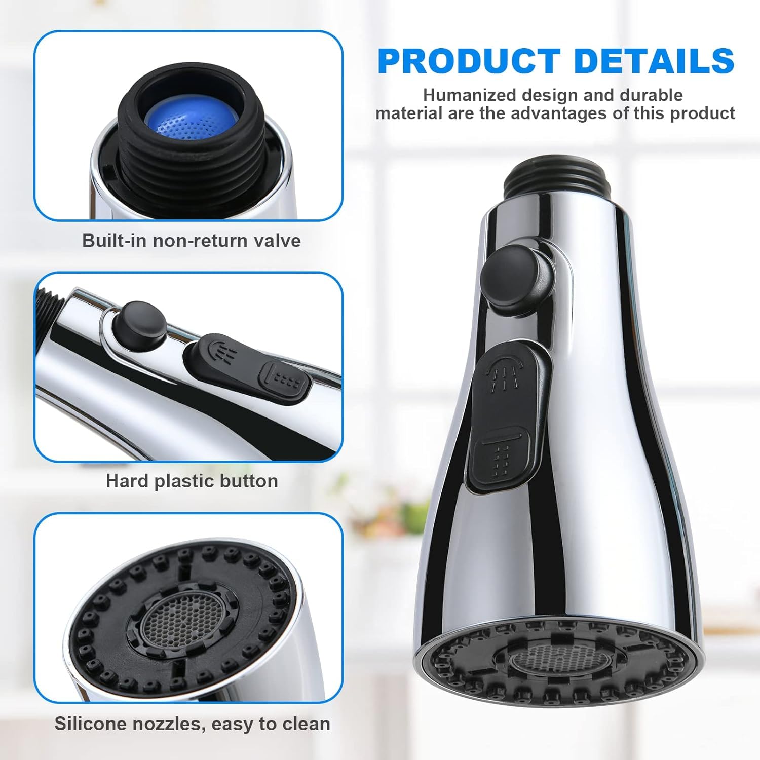ALTON ALD830, ABS, 4-Function, Tap Extender for Kitchen Sink 3