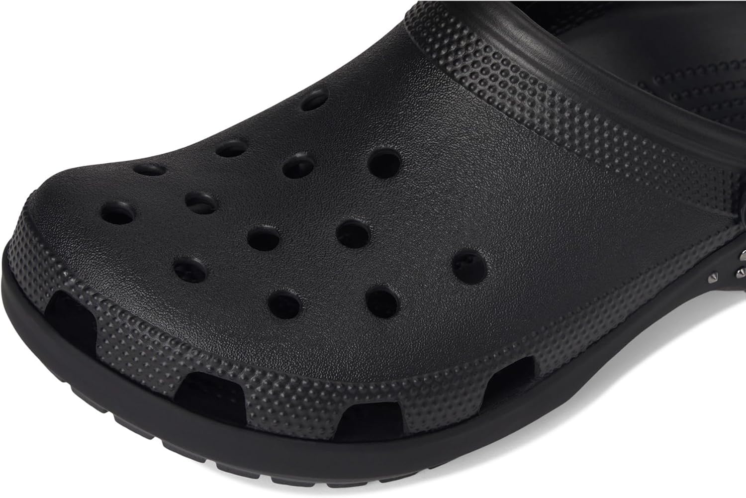 Crocs Unisex-Adult Classic Studded Clog 9 Women/7 Men Black image 5 of 6 B0DR3PV76N