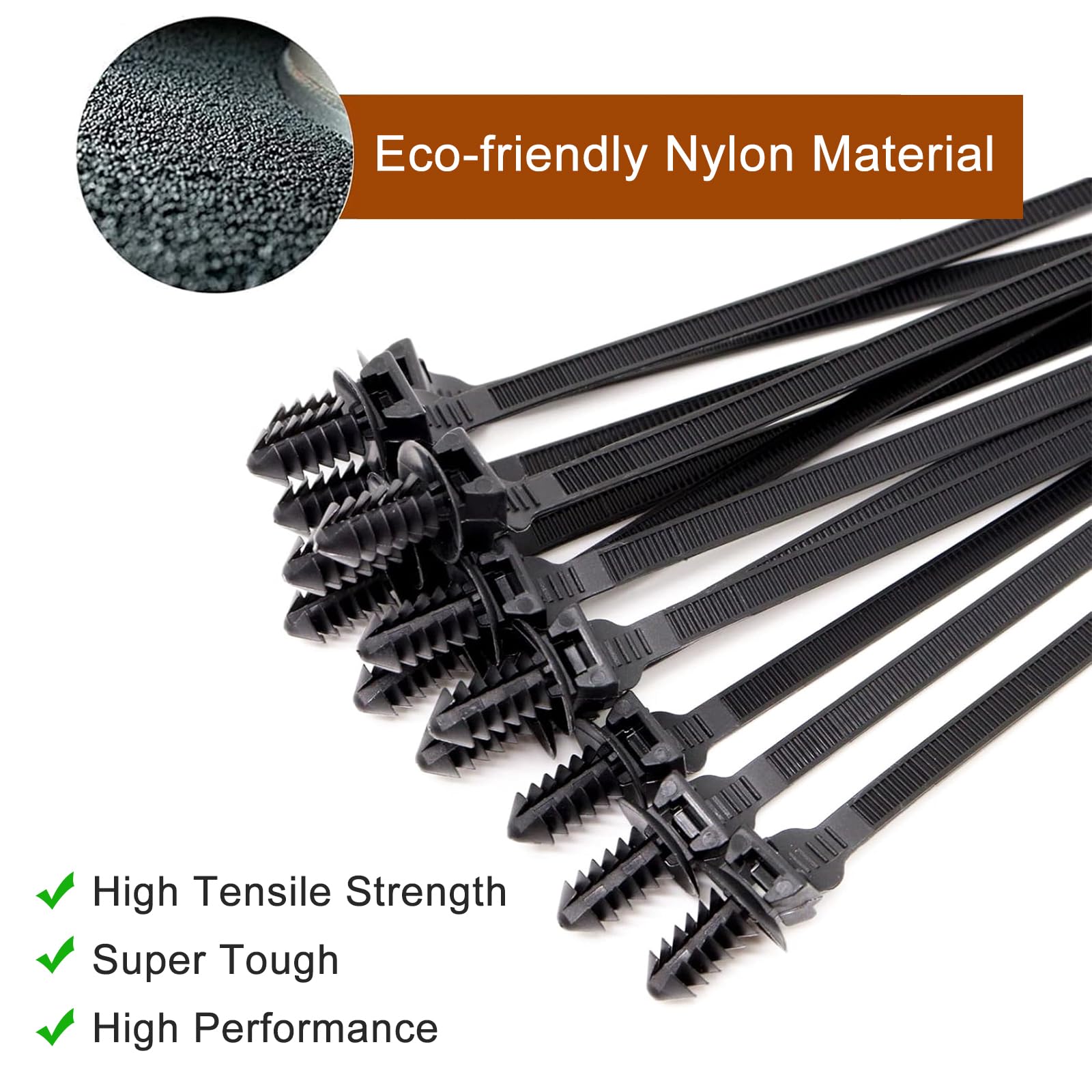 Amazon.com: Benliu 20Pcs Cable Zip Ties, 8.3x0.2 inch Heavy Duty