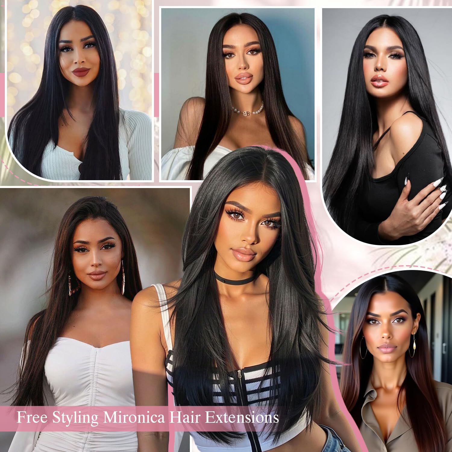 Clip in Hair Extensions Real Human Hair 18 Inch 120g/4.23oz 1B Natural Black Clip in 100% Brazilian Remy Virgin Human Hair Extensions 8pcs Per Set with 20 Clips Double Weft